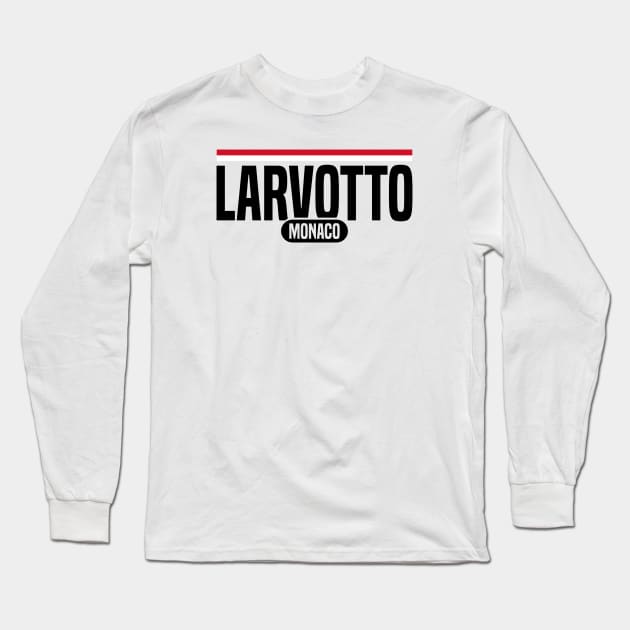 Larvotto  in Monaco Long Sleeve T-Shirt by C_ceconello